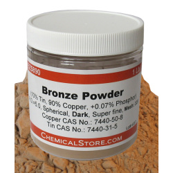Bronze Powder, Spherical, Dark